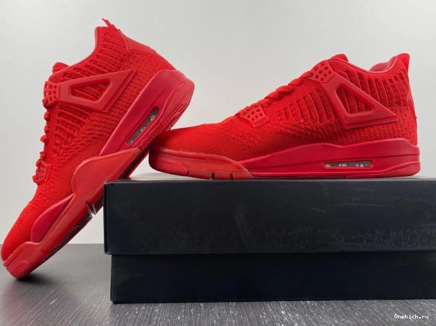 One Kick Jordan Flyknit Red Retro AQ3559-600 4 0725